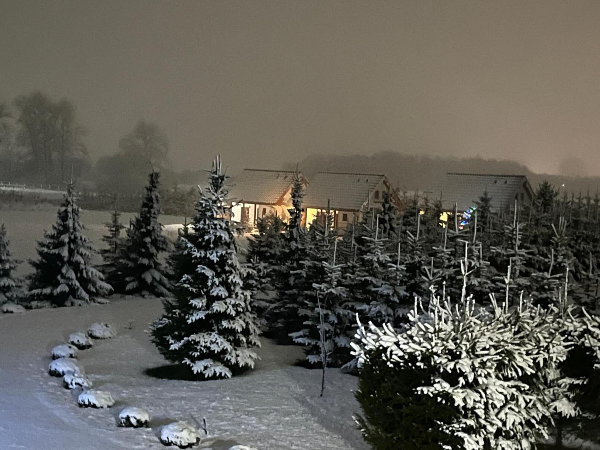 Wygodny Murowany Domek- Nowy Dabki Bagian luar foto